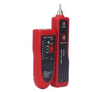 Qudinip Wire Tracer Receiver Kit, Professional Network Cable Tester for Line Finding and Matching with Headset, Ideal for Technicians, Durable ABS Material