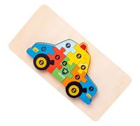 Qudinip Wooden Matching 3D Puzzle Educational Toy for Creative Learning At Home and Parties for Kids (Type 3)