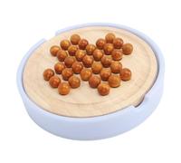 Qudinip Wooden Memory Chess Set for Kids Educational Learning Game with 24 Long and 34 Round Pieces Made From Basswood for Preschool and Kindergarten