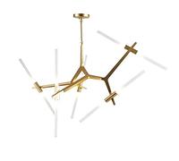 qudkdhs Modern Chandelier 10 Lights with Rotable Arms Semi Flush Mount Ceiling Light Adjustable Height Black Metal Pendant Light Fixture Mid Century Ceiling Light Fixtures for Living Room