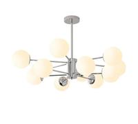 qudkdhs Modern Sputnik Chandelier Mid Century Pendant Light Indoor Retro Hanging Lamp Ceiling Light Fixture Modern Chandelier for Dining Room Bedroom(Gold,8 Lights)