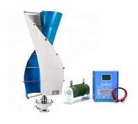 qudkdhs Wind Turbine Generator 3KW Kit 24v 48v 96v 120v Vertical Axis Free Energy Windmill 3 Phase Generator for Home use (96, Volts)