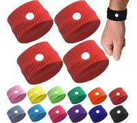 QUDOOS 2 Pairs WeiMax Sugar Control Wristband, Blood Sugar Control Wristband, Regulate Blood Sugar Levels, Blood Sugar Control Ring (Color : Red, Size : 2 Pairs)