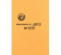 ¿Qué es un texto?