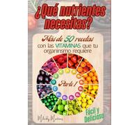¿Qué nutrientes necesitas? Parte 1: Más de 50 recetas con las vitaminas que tu cuerpo necesita