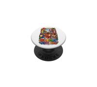 ¡Que Viva La Plena! Plena Vibes Only Puerto Rican Music PopSockets Adhesive PopGrip