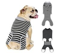 QUEARN 2 Pack Dog Recovery Suit for After Neuter Spay Wounds Protector