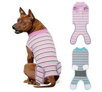 QUEARN 2 Pack Dog Recovery Suit for After Neuter Spay Wounds Protector