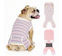 QUEARN 2 Pack Dog Recovery Suit for After Neuter Spay Wounds Protector