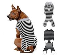 QUEARN 2 Pack Dog Recovery Suit for After Neuter Spay Wounds Protector