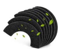 QUEARN 8 Pack Carbon Filters Compatible with Cat Robot 4, Cat Box Filter Replacement to Absorb Odor Control Moisture from Pets and Keep Home Fresh