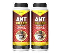 Quebec Ant Killer Powder 2 x500g - Powerful Crawling Insect Killer Dust - Kills Ants, Cockroaches, Woodlice & Earwigs - Indoor & Outdoor Pest Control (Pack of 2)