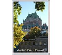 Quebec City - Canada - Jumbo Fridge Magnet
