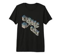Quebec City Steps Canada - Vintage Canadian Souvenir Premium T-Shirt