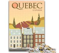Quebec Jigsaw Puzzles for Teenagers 1000 Jigsaws, for Age 14+ Fun Games Fun Activities at Home, Birthday Gifts, Travel Gifts 2000pcs (70x100cm)
