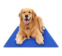 Quebec- Pet Cooling Mat - Instant Cooling Pad for your Pets - Non-Toxic Durable & Portable Cooling Gel Pad - Pet Relief in Summer - Plain (45m x 60cm)
