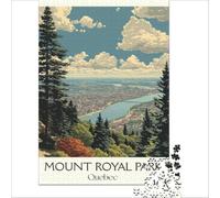 Quebec Travel jigsaw puzzle 1000 | fun activity to enjoy with the family during the spring break at home without needing to go out to enjoy at home50x75cm