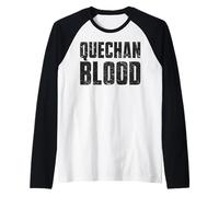 Quechan Blood Indigenous Peoples Native American Indian Raglan Baseball Tee