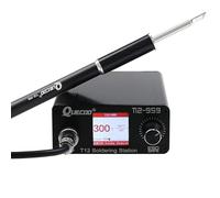 QUECOO T12-959 Soldering Iron Station Kit, LCD Display with T12 Soldering Iron Tips, Fast Heating, Auto Standby, for Electronic Repair, with K Tip (SET1)