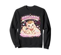 Queef Queen Hear My Kitty Purr Funny Cat Rude Sweatshirt
