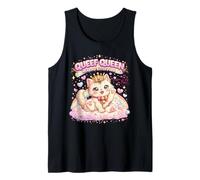 Queef Queen Hear My Kitty Purr Funny Cat Rude Tank Top