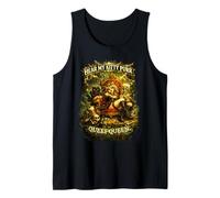 Queef Queen Hear My Kitty Purr Funny Cat Rude Tank Top