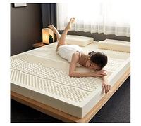 Queen 7 3Inch Natural Latex Mattress TopperPremium Soft Futon for Pressure Relief & Comfort 5cm Thickness 90x200cmHotel Quality Sleep Solution