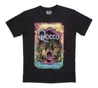 Queen A Night at The Opera Tour 76 Limited Edition 999 Only Premium Wash T Shirt XL Black