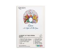 Queen A Night at The OperaWaterproof And Stain Resistant Decorative Paintings High-definition Posters Suitable for Multiple Scenarios in Living Rooms Bedrooms And OfficesUnframe-style20x30inch(50x75cm