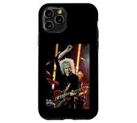 Queen Adam Lambert Live Brian May Guitarist By Dick Barnatt Case for iPhone 11 Pro