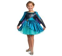 Queen Anna Costume Tutu for Toddlers, Disney Frozen 2, Classic Size Medium (3T-4T)