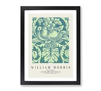 Queen Anne By William Morris Exhibition Museum Painting Framed Print | A3 Black Framed Wall Art | Ready to Hang | Modern Historical Picture | Living Room Bedroom Lounge Office