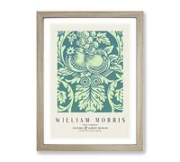 Queen Anne By William Morris Exhibition Museum Painting Framed Print | A3 Oak Framed Wall Art | Ready to Hang | Modern Historical Picture | Living Room Bedroom Lounge Office