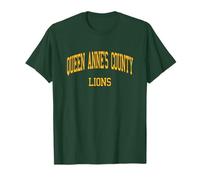 Queen Anne's County High School HS Centreville MD Retro SPOR T-Shirt