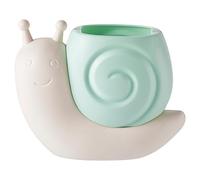 Queen-b Pen Holder, Snail Shape, Healing, Tabletop Storage, Stationery | Stable design that does not tip over, multi-storage for use in bathrooms and kitchens, and pastel colors to choose from