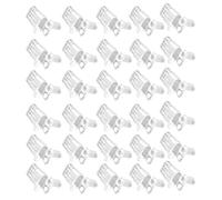 Queen Bee Cage 60pcs Plastic White Catcher Beekeeping Equipment Supplies for Beekeepers