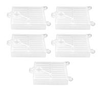 Queen Bee Cage, Cage for Queen Bee 5Pcs with Plastic Queen Bee Cages Covers for Beekeepers