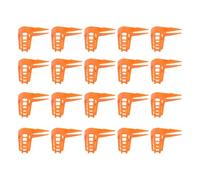 Queen Bee Cages Plastic Protective Safe Bee Cells Cover Beekeeping Equipment Professional Tool for Queen Bee Protection 20pcs Small Size Durable Material