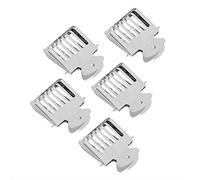 Queen Bee Catcher Clip, 5Pcs Beekeeping Queen Cage Catcher Clips Stainless Steel Book-Clip Type Cage Escape Guard Anti-Running Device for Bee
