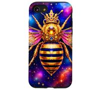 Queen Bee Crown Elegant Bug Honey Hive Beekeeper Insect Case for iPhone SE (2020) / 7/8