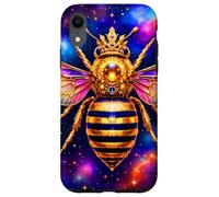 Queen Bee Crown Elegant Bug Honey Hive Beekeeper Insect Case for iPhone XR