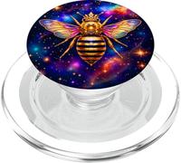 Queen Bee Crown Elegant Bug Honey Hive Beekeeper Insect PopSockets PopGrip for MagSafe