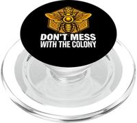 Queen Bee Don't Mess With The Colony Beekeeper PopSockets PopGrip for MagSafe