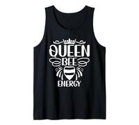Queen Bee Energy Crown Boss Lady Vibes Motivation Tank Top