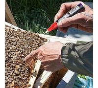 Queen Bee Marking Pen,8 Piece Safe Beekeeping Tools - Bee Tools,for Beginners Beekeeper Honey Farm Orchard Garden Home Patio Courtyard Outdoor