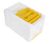Queen Bee Mating Box, Beekeeping Equipment, Foam Breeding Rearing Copulation Accessory with Multi - Function Anti - Escape Nests Door, Professional Queen Bee Mate Box for Apis Mell