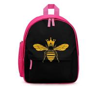 Queen Bee Mini Backpack Small Shoulder Bag Cute Daypack Lightweight Backpacks for Men Women