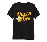 Queen Bee T-Shirt Womens Bumble Bee Gift Premium T-Shirt