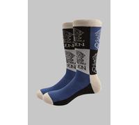 Queen Blocks Band Logo Socks