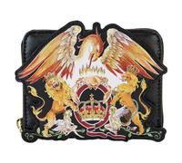 Queen Logo Crest Zip-Around Wallet